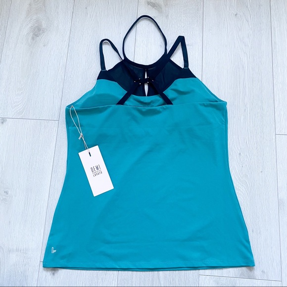 NWT Fabletics Workout Halter/Racerback Tank - Picture 2 of 7